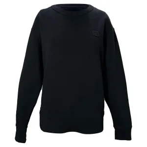 Acne Studios Logo-Appliqu Sweatshirt in Black Cotton