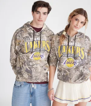 Aeropostale Los Angeles Lakers Camo Pullover Hoodie