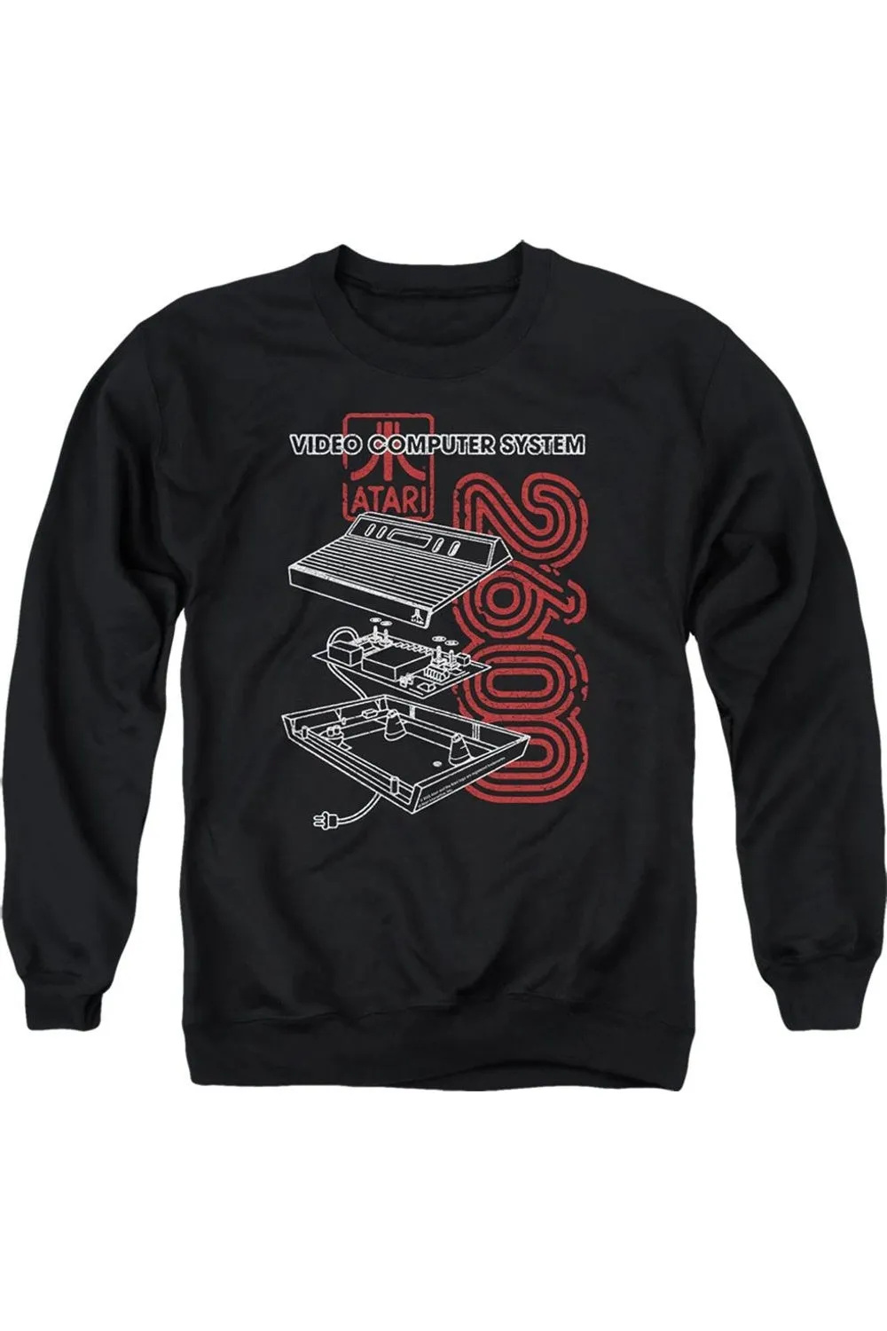 Atari 2600 Adult Crewneck Sweatshirt