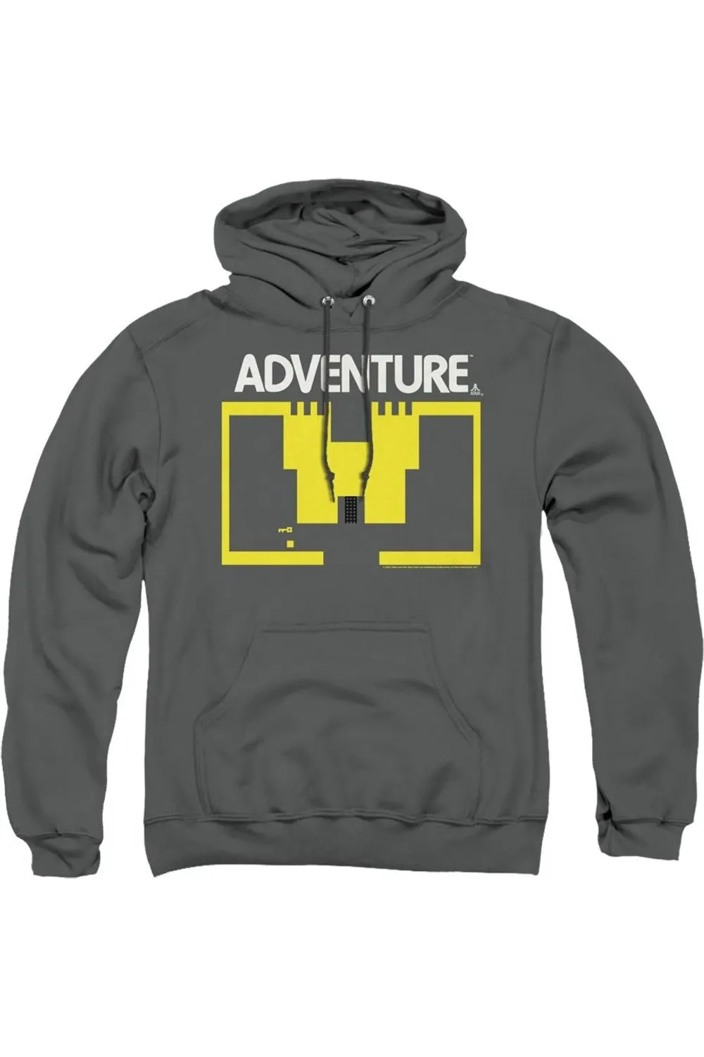Atari Adventure Screen Art Adult Pull Over Hoodie