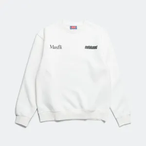 Aussie Blades Crewneck x Maxfli - White