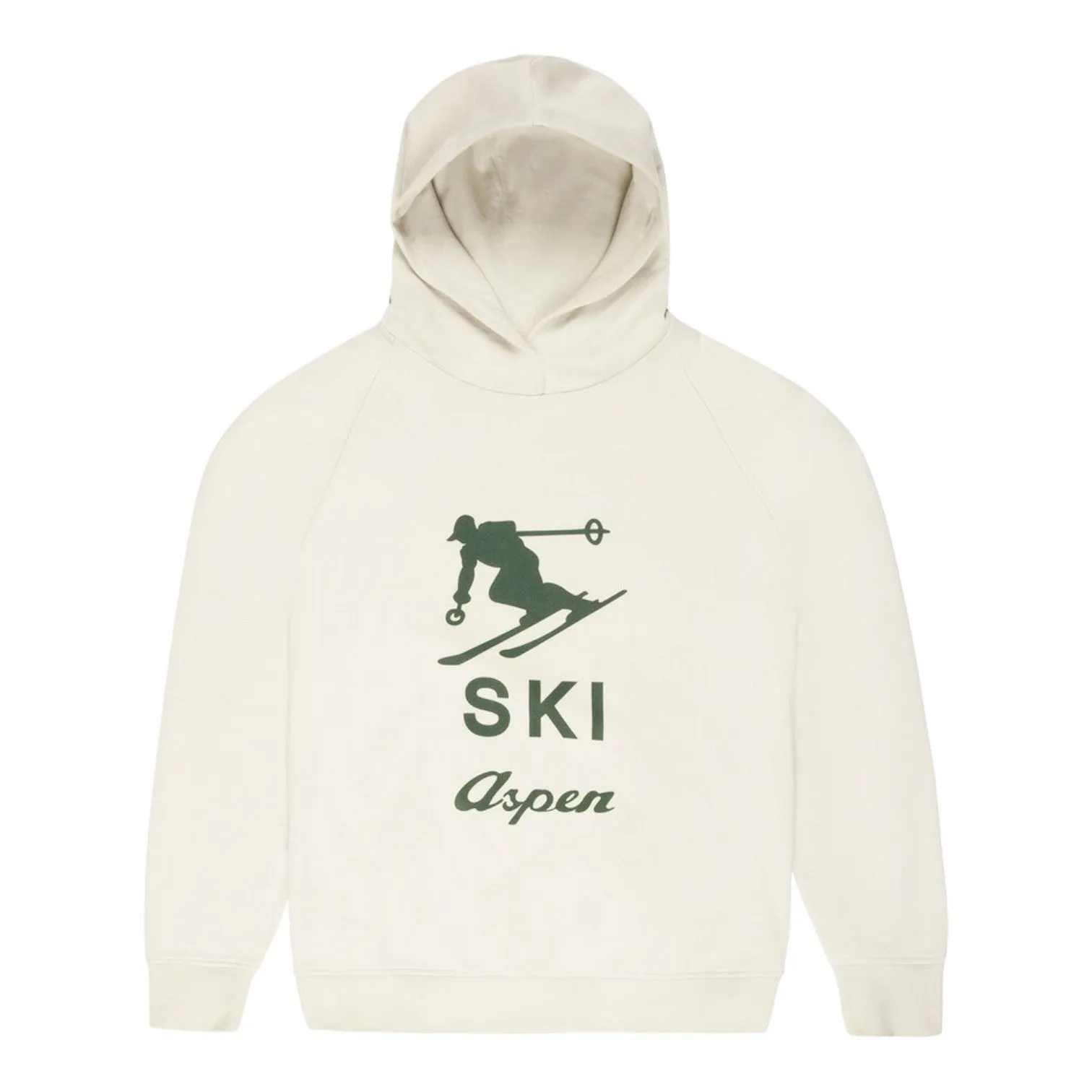 Bally Unisex 6302903 Ski Aspen Hooded Bone Sweatshirt