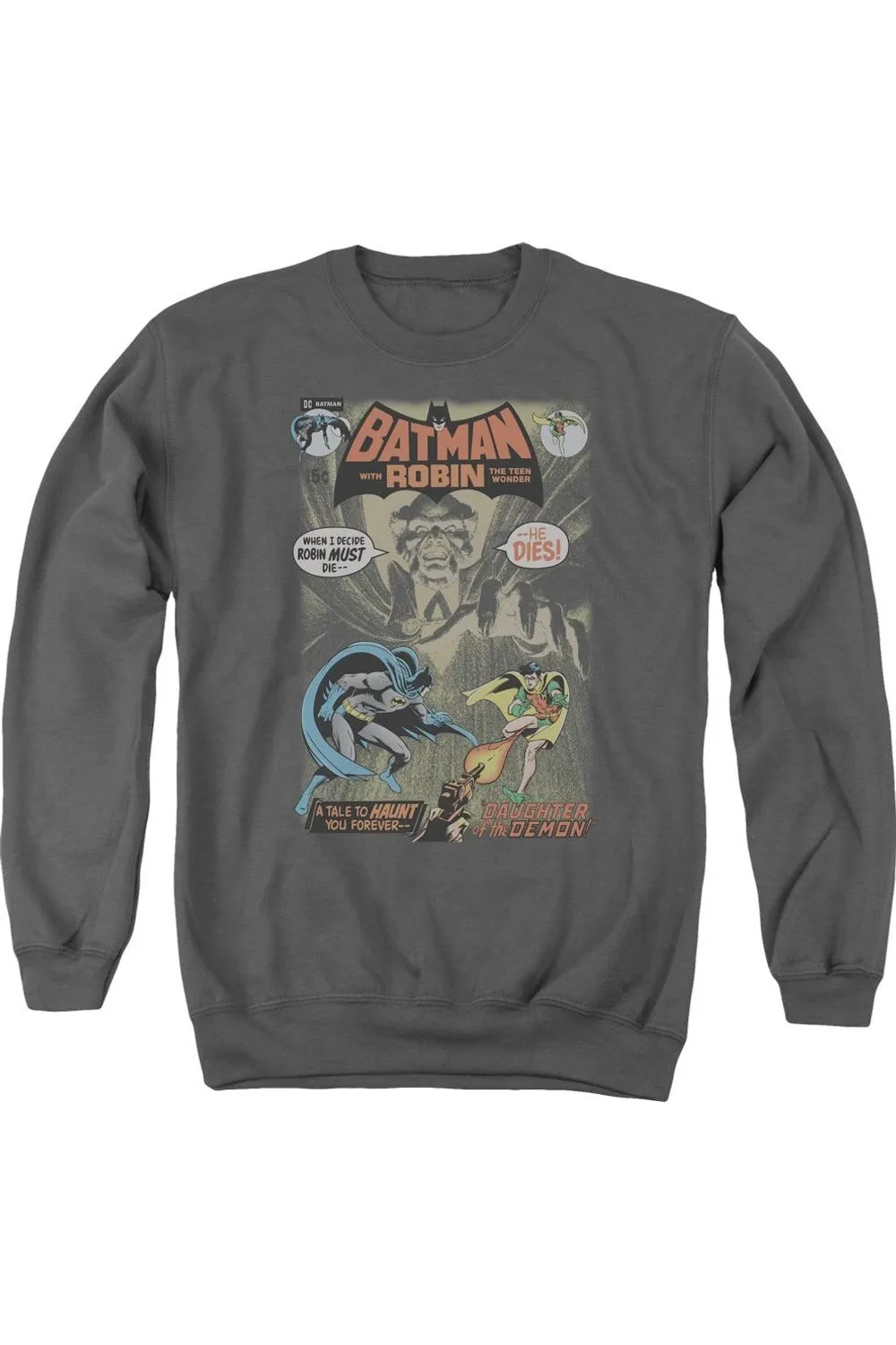 Batman #232 Cover Adult Crewneck Sweatshirt