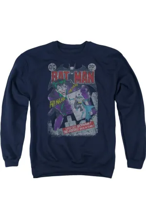 Batman #251 Distressed Adult Crewneck Sweatshirt