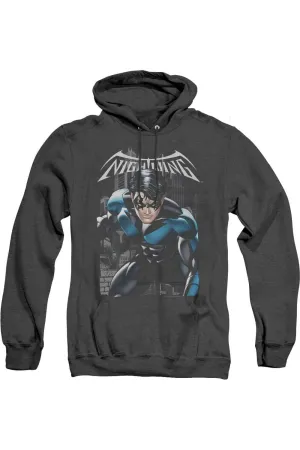 Batman A Legacy Adult Heather Hoodie / Hooded Sweatshirt