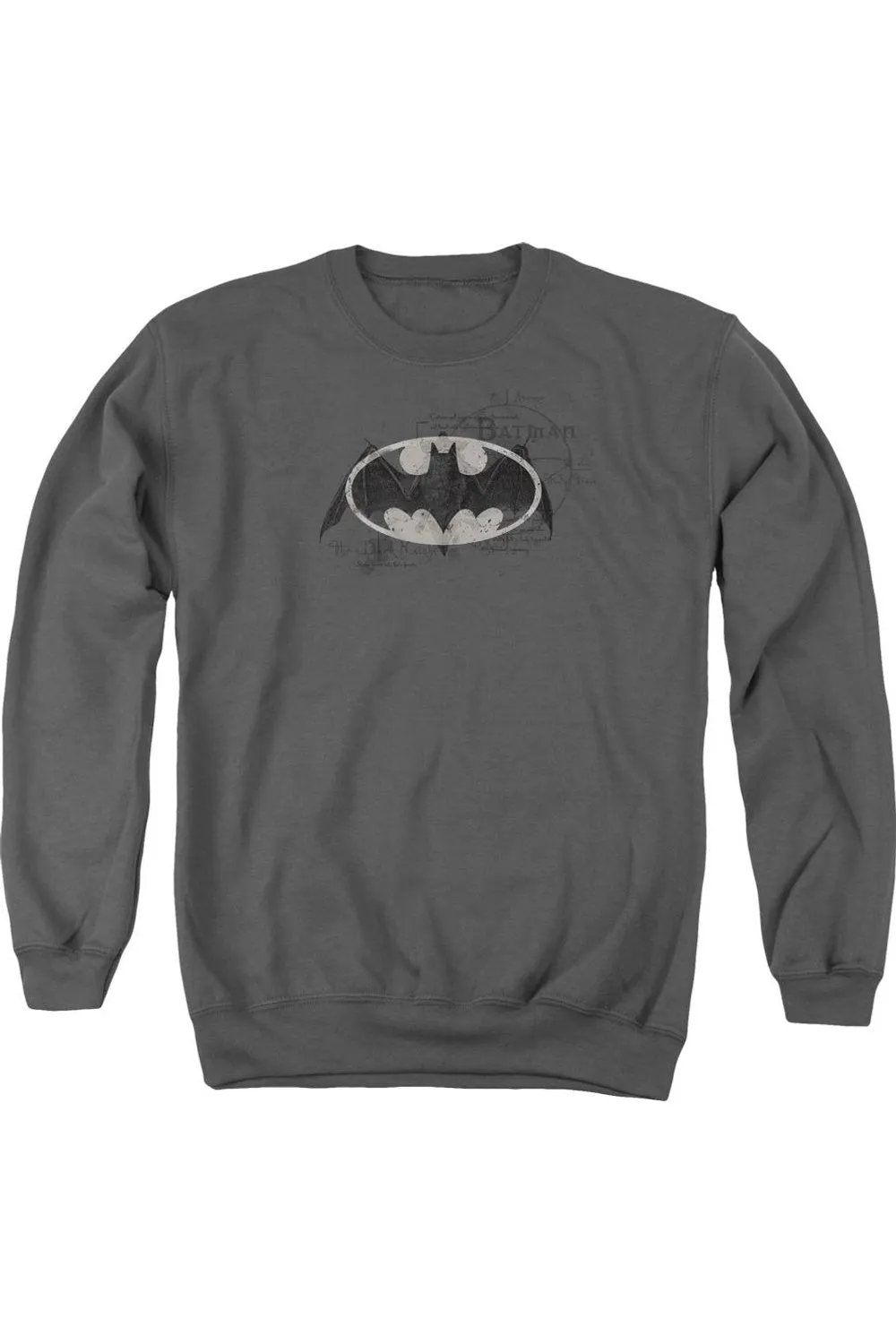 Batman Arcane Bat Logo Adult Crewneck Sweatshirt
