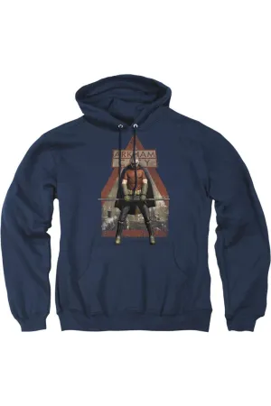Batman Arkham City Arkham Robin Adult Pull Over Hoodie / Hooded Sweatshirt