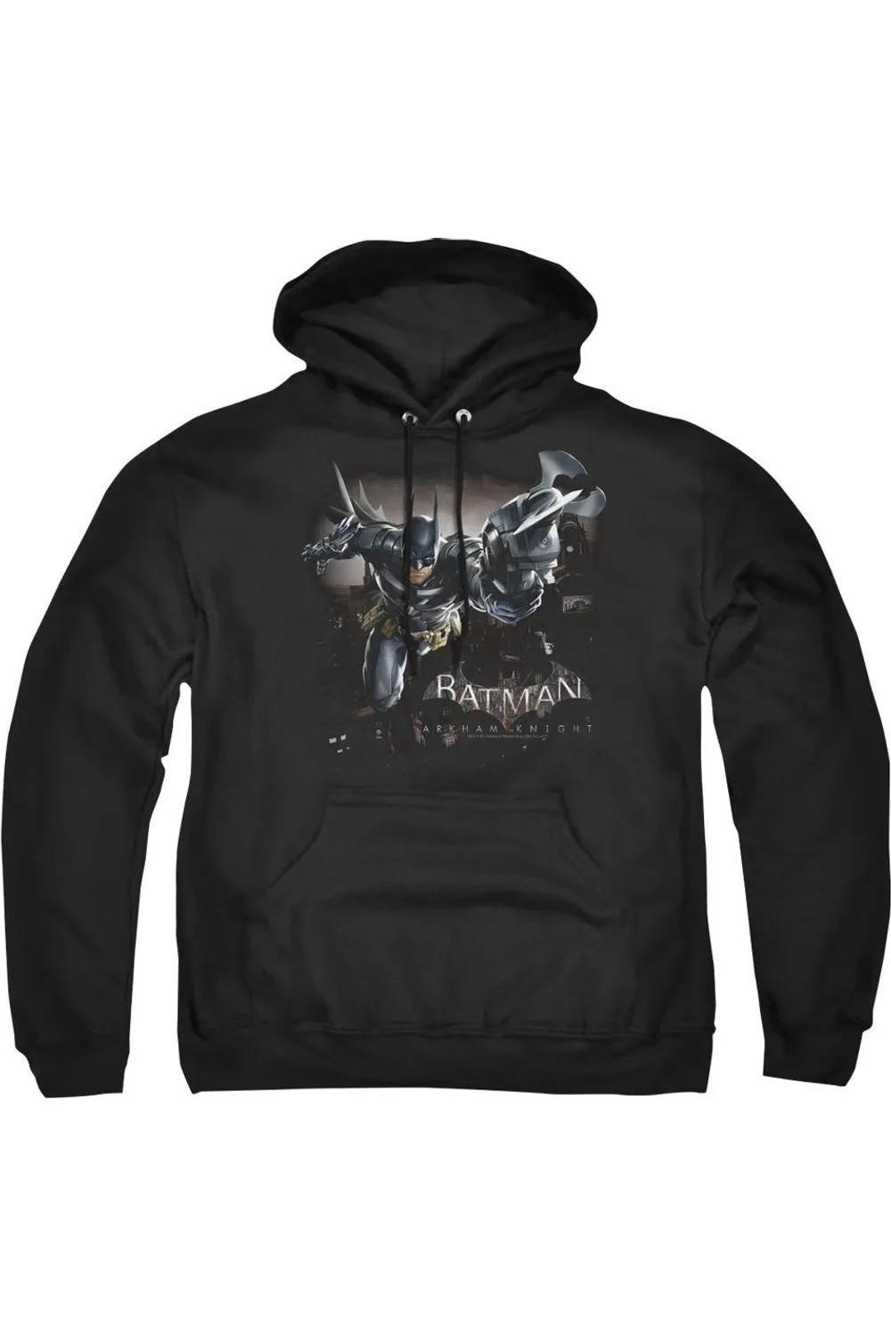 Batman Arkham Knight Grapple Adult Pull Over Hoodie / Hooded Sweatshirt