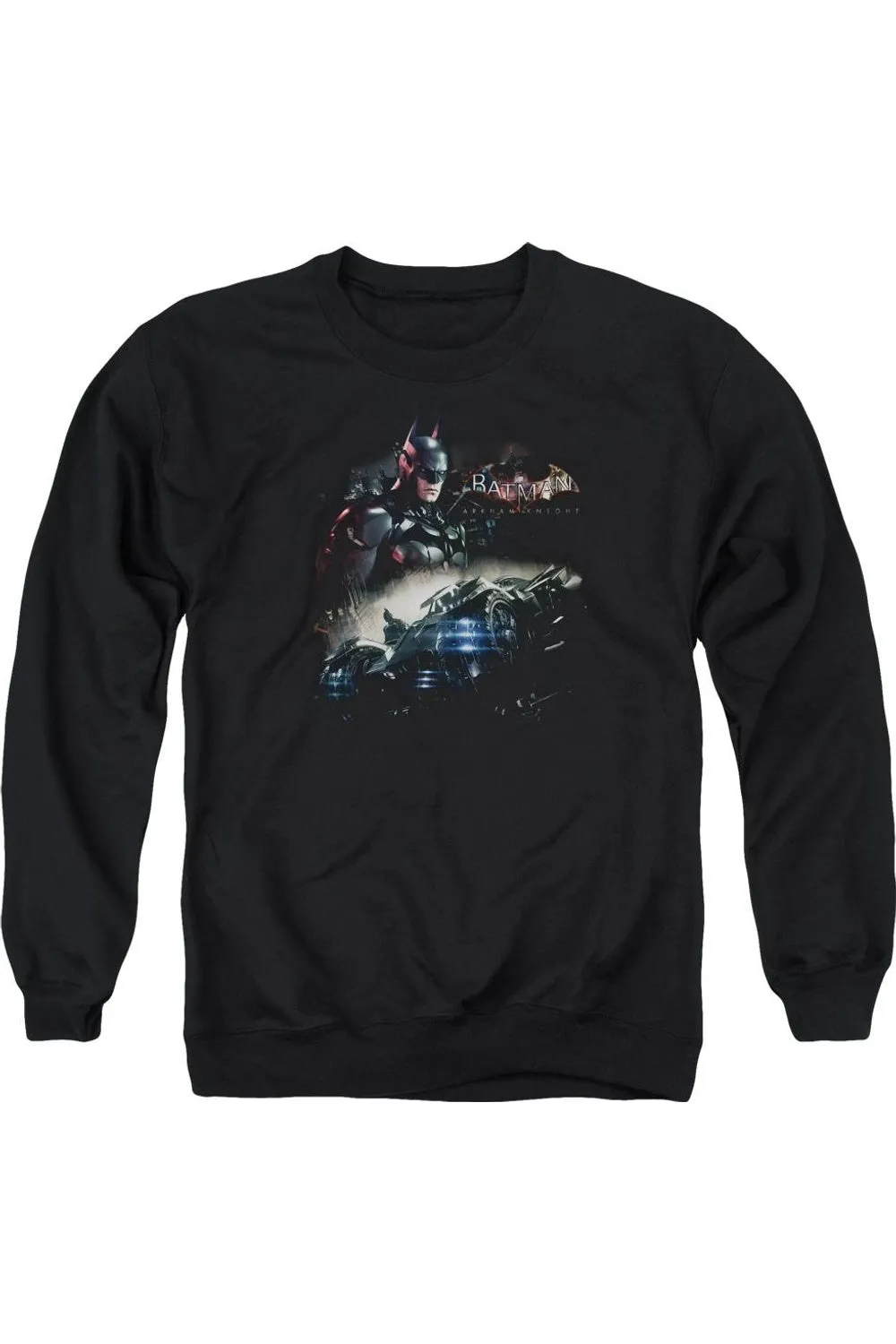 Batman Arkham Knight Knight Rider Adult Crewneck Sweatshirt