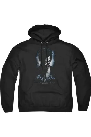 Batman Arkham Origins Joker Adult Pull Over Hoodie / Hooded Sweatshirt