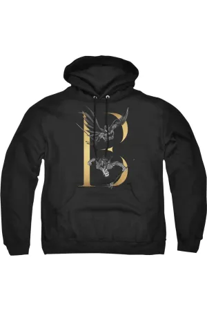 Batman B Adult Pull Over Hoodie / Hooded Sweatshirt