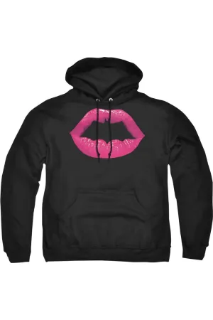 Batman Bat Kiss Adult Pull Over Hoodie / Hooded Sweatshirt