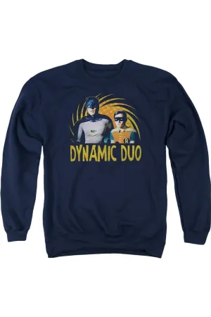 Batman Classic Tv Dynamic Adult Crewneck Sweatshirt