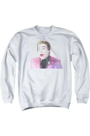 Batman Classic Tv Thrilled Adult Crewneck Sweatshirt