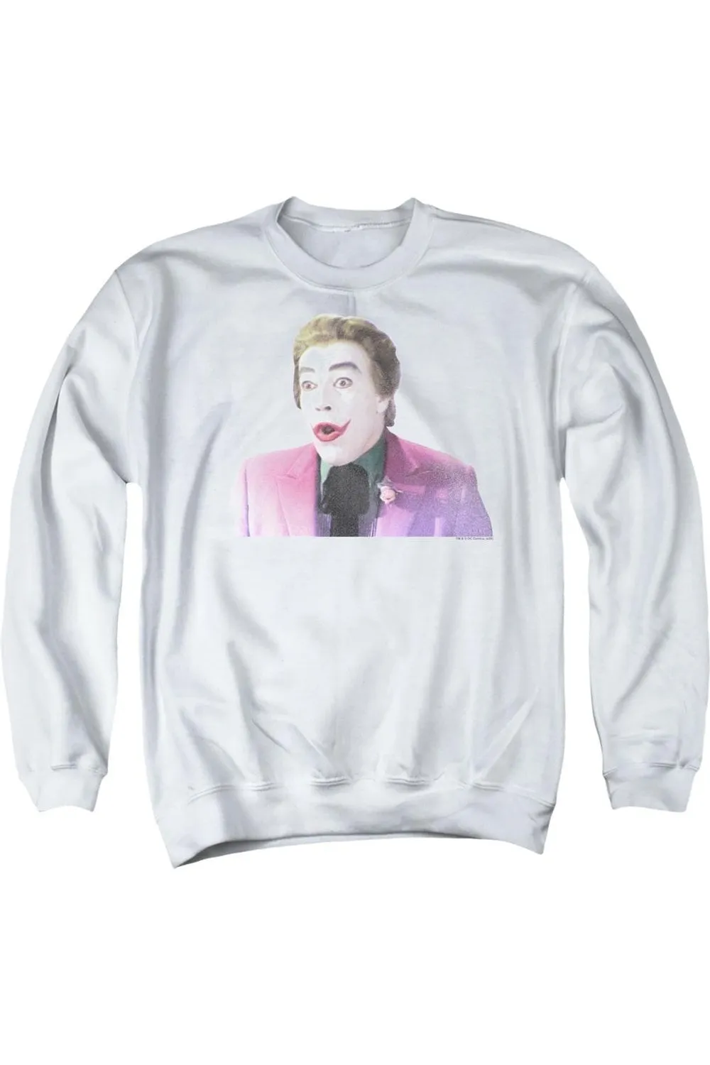 Batman Classic Tv Thrilled Adult Crewneck Sweatshirt