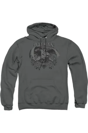 Batman Crusade Adult Pull Over Hoodie / Hooded Sweatshirt