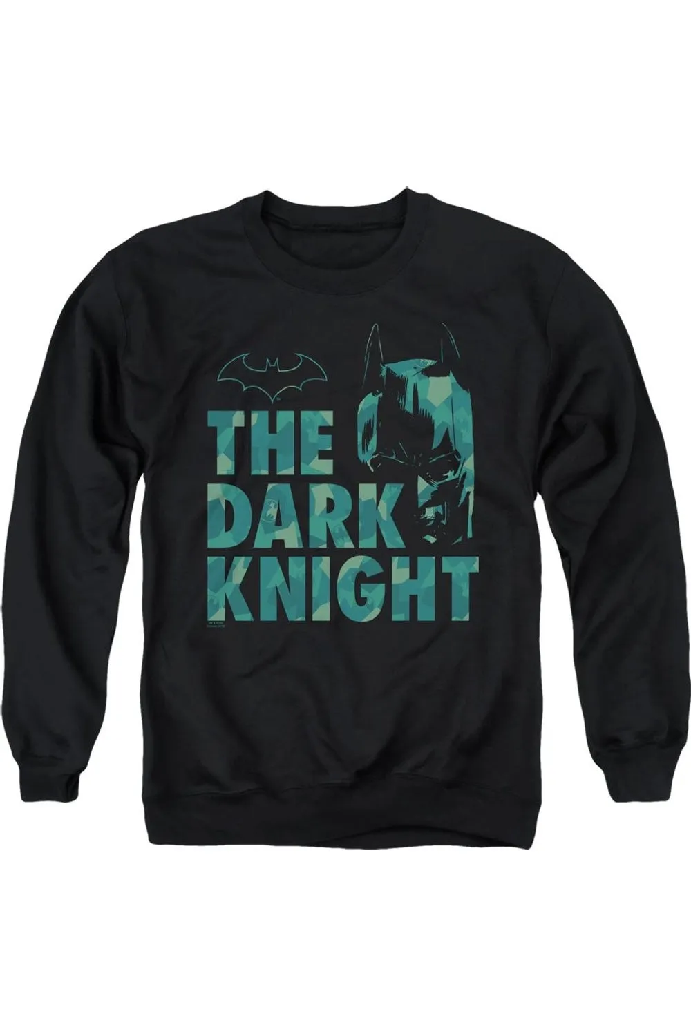 Batman Cutting Pattern Adult Crewneck Sweatshirt