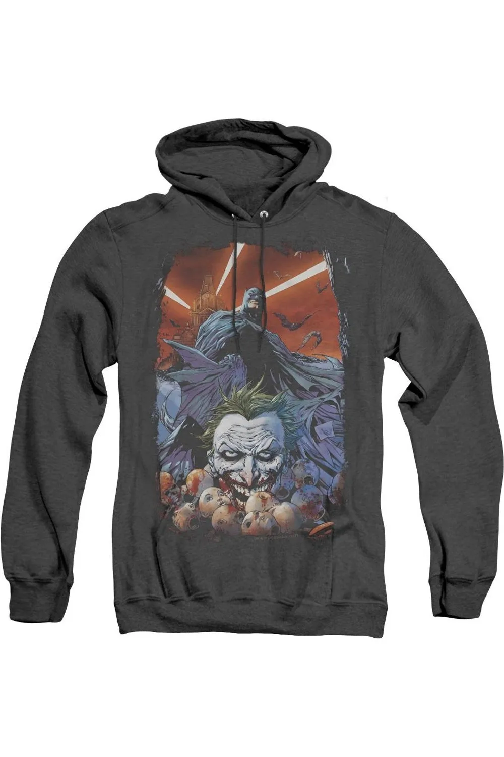 Batman Detective Comics #1 Adult Heather Hoodie / Hooded Sweatshirt