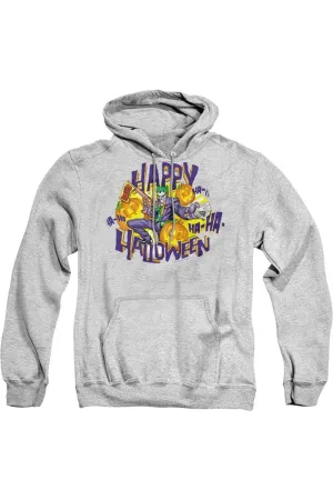 Batman Ha Ha Halloween Adult Pull Over Hoodie / Hooded Sweatshirt