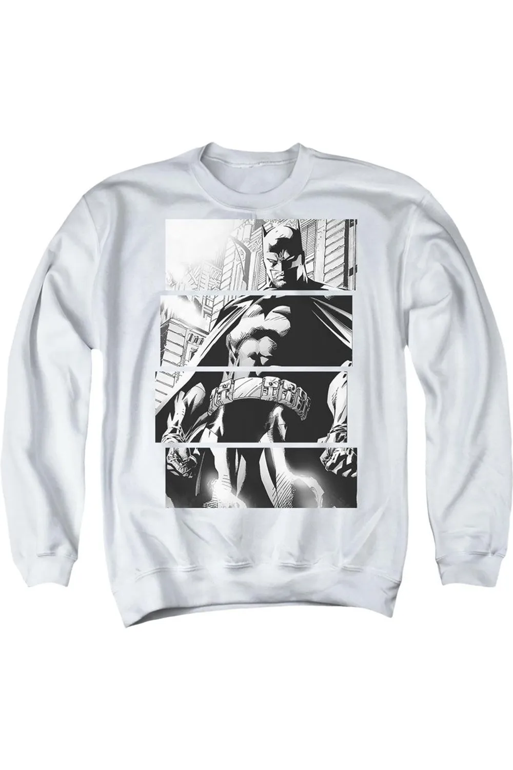 Batman Panels Adult Crewneck Sweatshirt