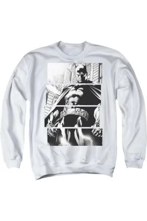Batman Panels Adult Crewneck Sweatshirt