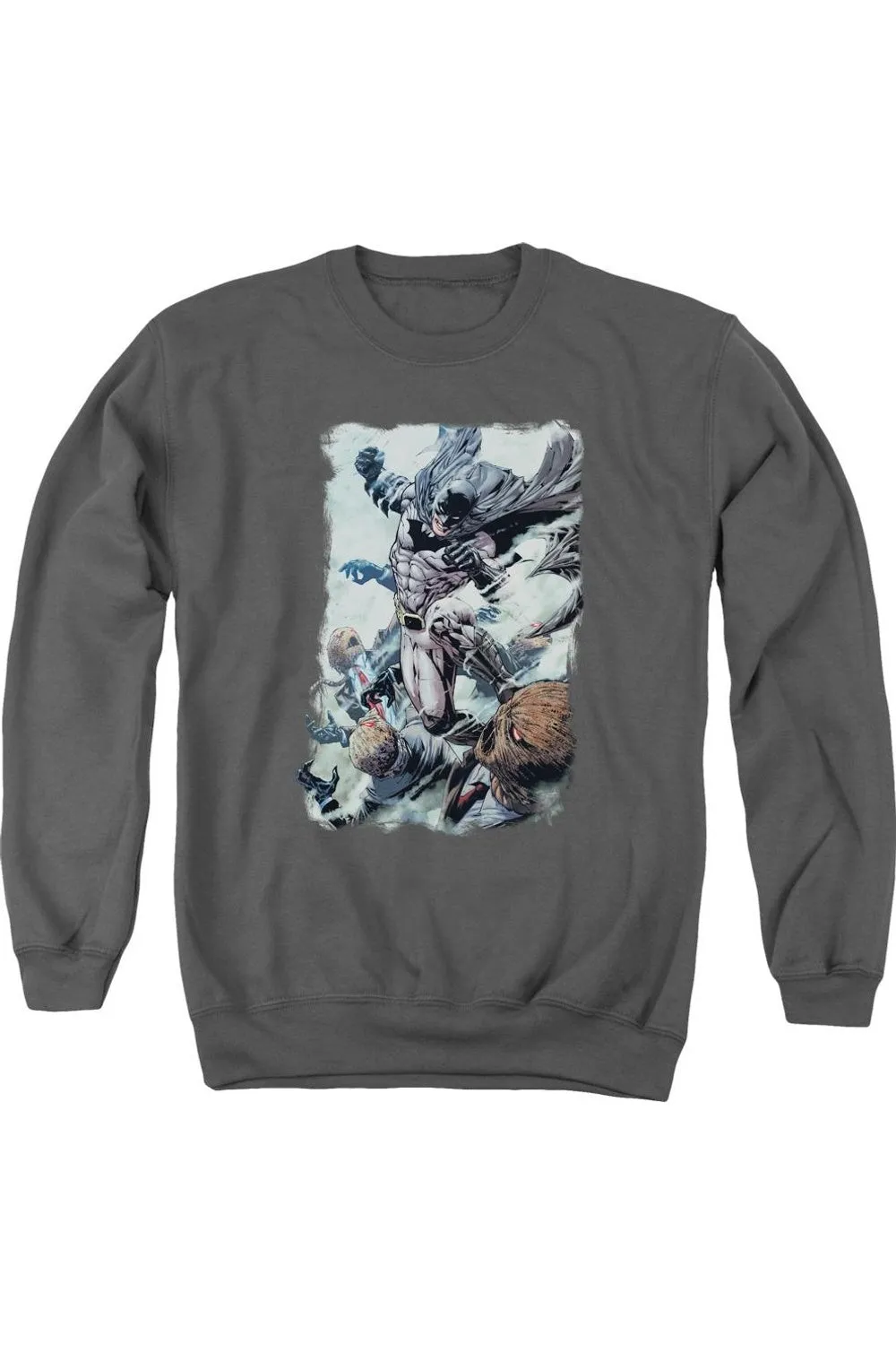 Batman Punch Adult Crewneck Sweatshirt