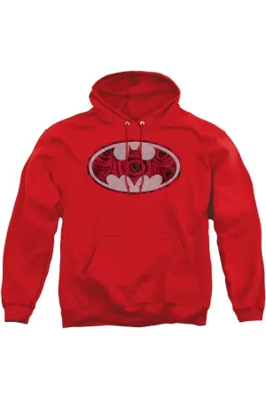 Batman Rosey Signal Adult Pull Over Hoodie / Hooded Sweatshirt