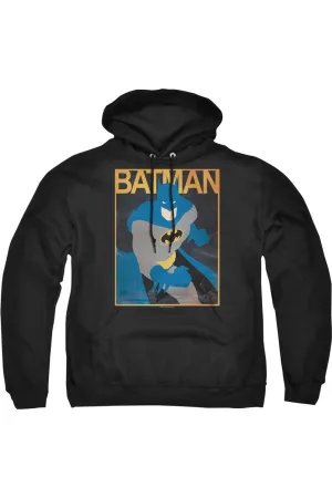 Batman Simple Bm Poster Adult Pull Over Hoodie / Hooded Sweatshirt