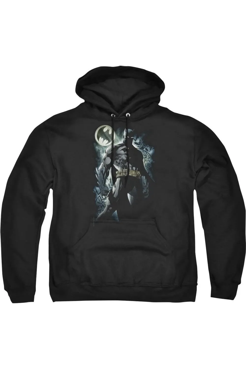Batman The Knight Adult Pull Over Hoodie / Hooded Sweatshirt