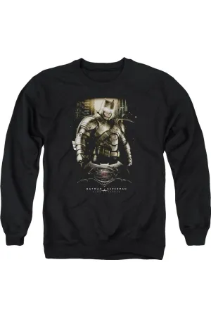 Batman V Superman Bats Ground Zero Adult Crewneck Sweatshirt
