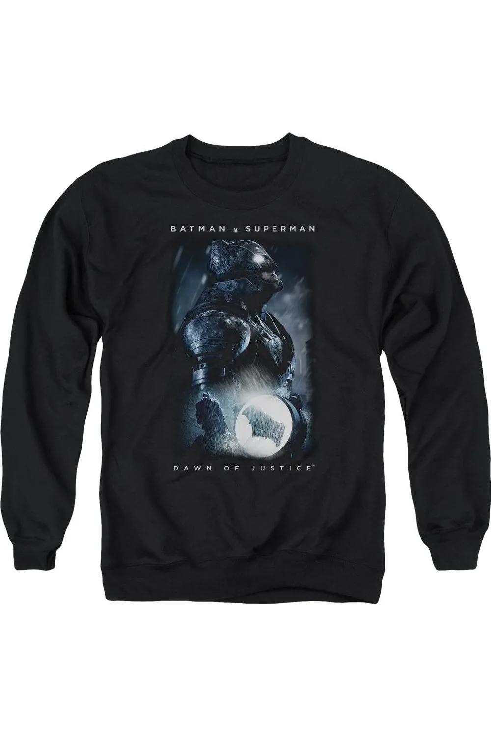 Batman V Superman Signal Adult Crewneck Sweatshirt