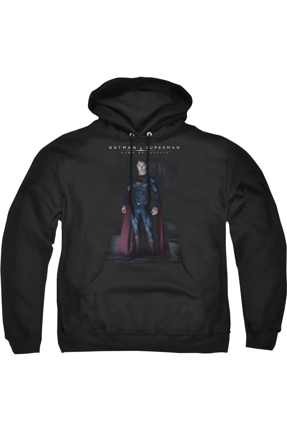 Batman V Superman Stand Tall Adult Pull Over Hoodie / Hooded Sweatshirt