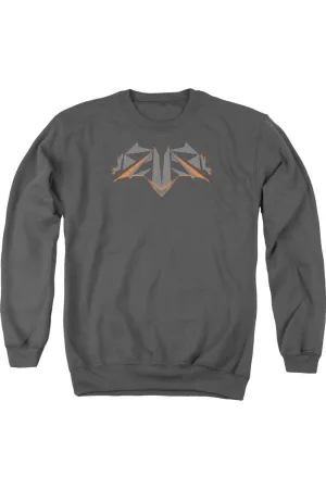 Batman V Superman Tech Bat Logo Adult Crewneck Sweatshirt