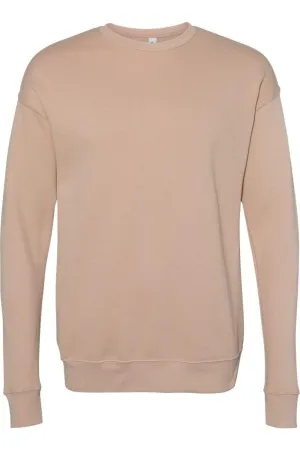 BELLA   CANVAS Sponge Fleece Drop Shoulder Crewneck Sweatshirt
