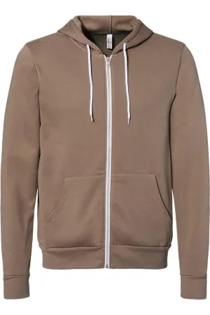 BELLA   CANVAS Sponge Fleece Full-Zip Hoodie