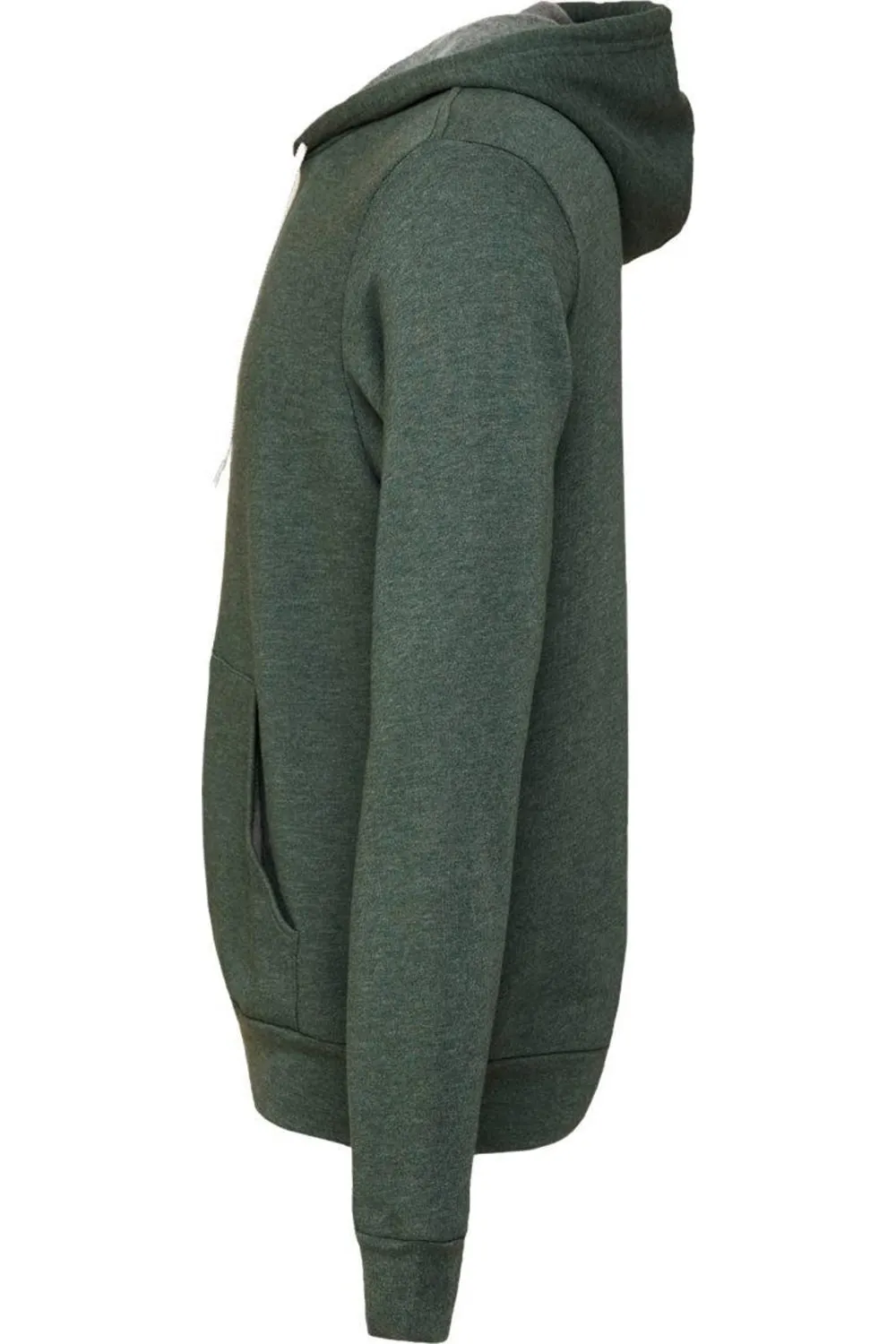 BELLA   CANVAS Sponge Fleece Full-Zip Hoodie