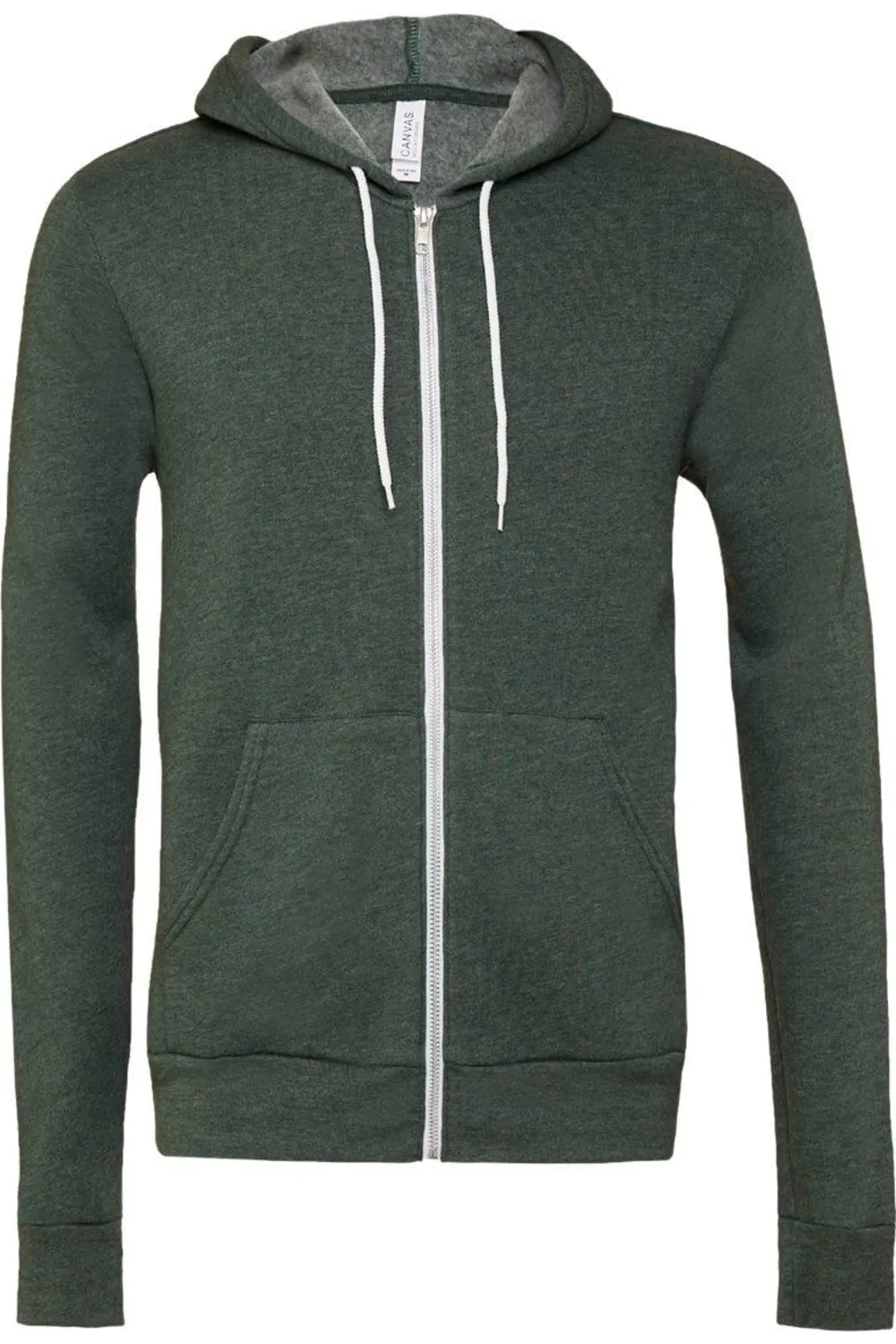BELLA   CANVAS Sponge Fleece Full-Zip Hoodie