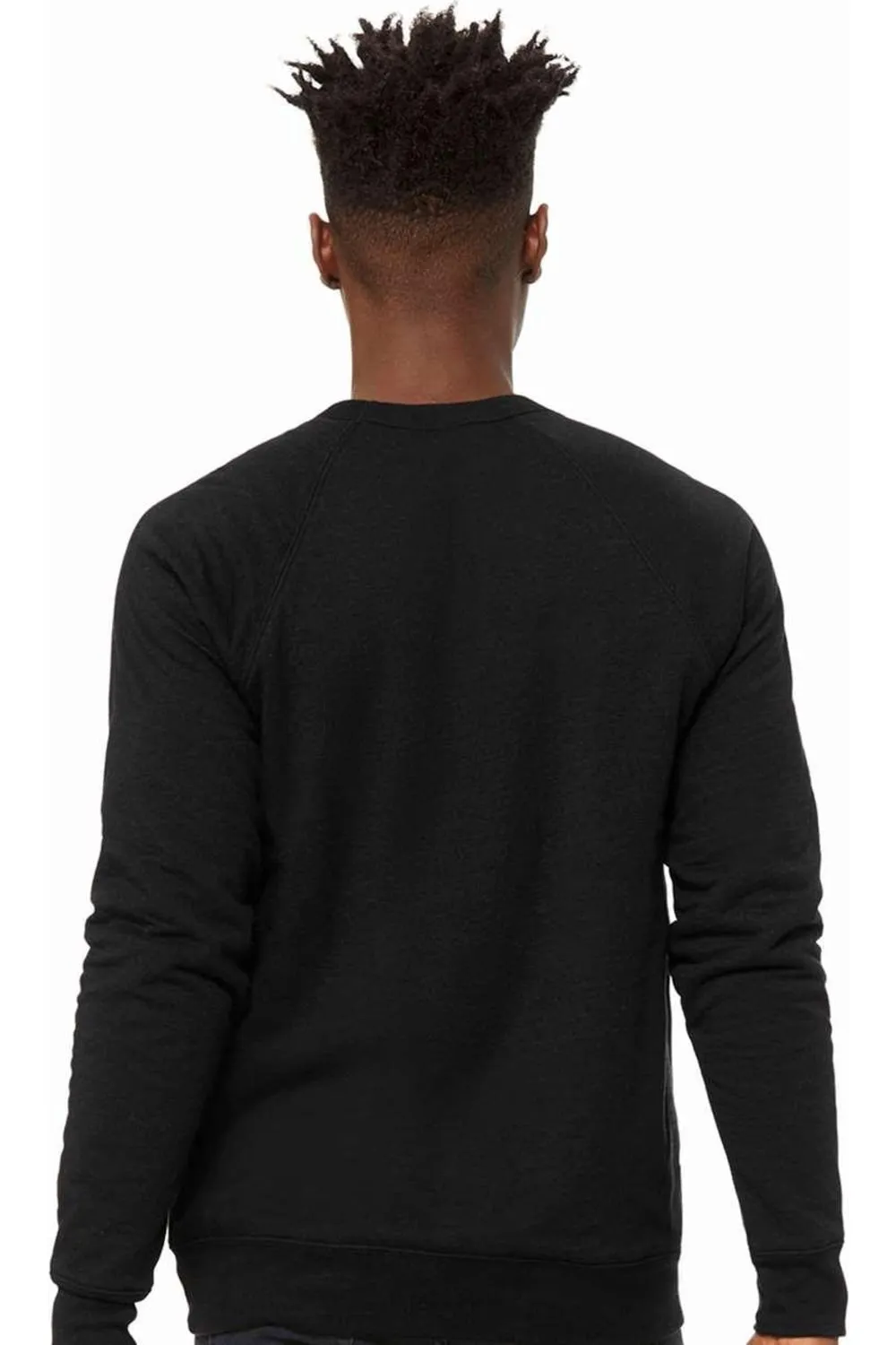 BELLA   CANVAS Sponge Fleece Raglan Crewneck Sweatshirt