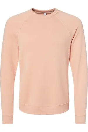 BELLA   CANVAS Sponge Fleece Raglan Crewneck Sweatshirt