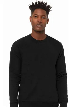 BELLA   CANVAS Sponge Fleece Raglan Crewneck Sweatshirt