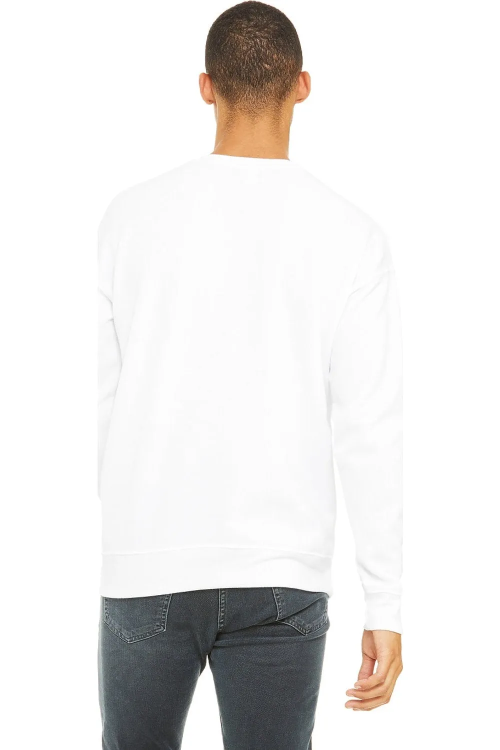 Bella   Canvas Unisex Adult Fleece Drop Shoulder Sweatshirt