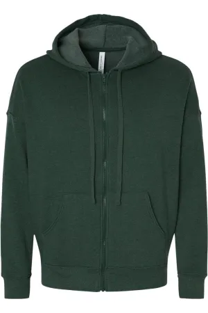 BELLA   CANVAS Unisex Sponge Fleece DTM Full-Zip Hoodie