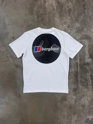 Berghaus Dotted Mountain T Shirt - White