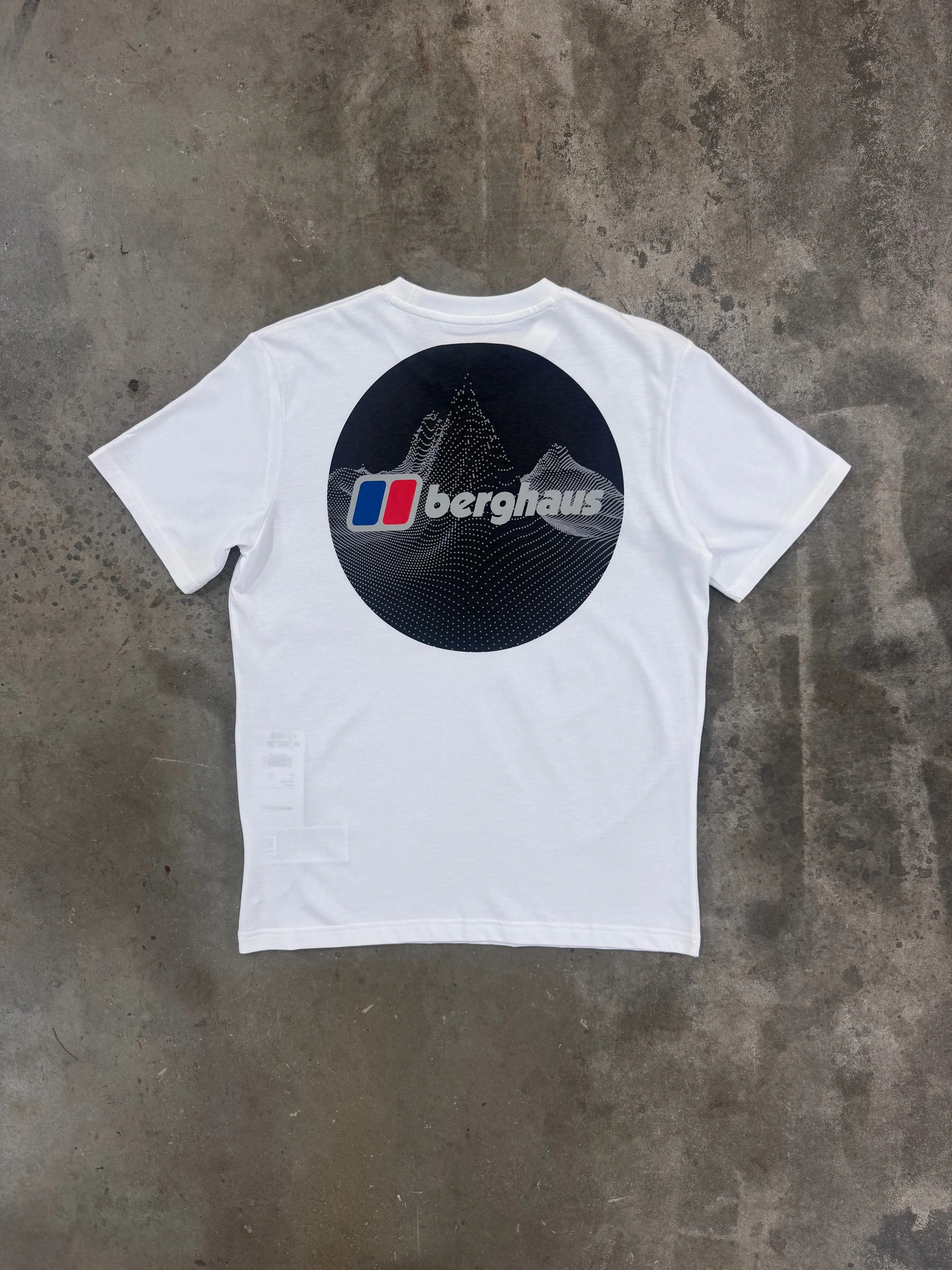 Berghaus Dotted Mountain T Shirt - White