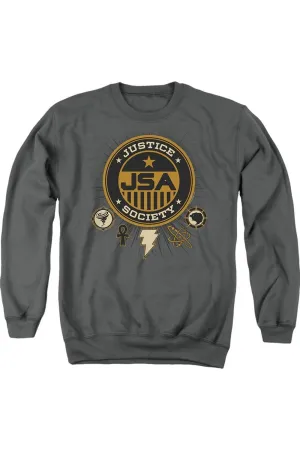 Black Adam Black Adam Justice Society Adult Crewneck Sweatshirt