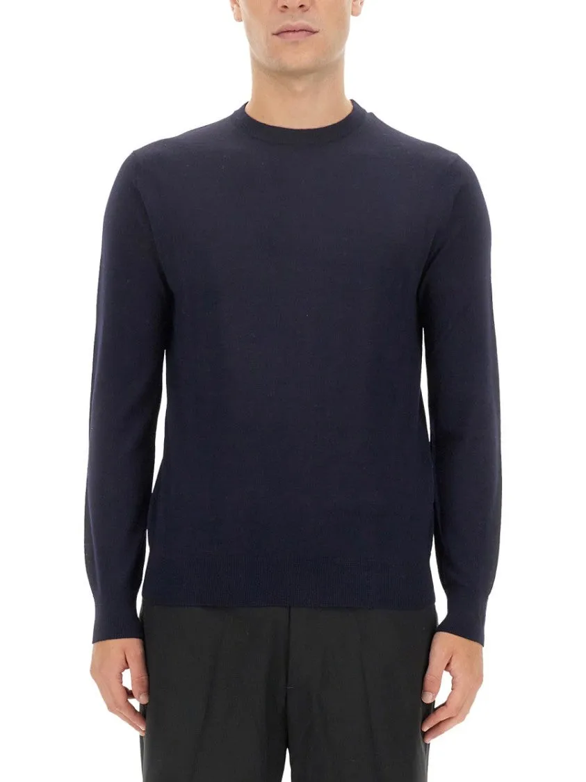 Black Wool Pullover