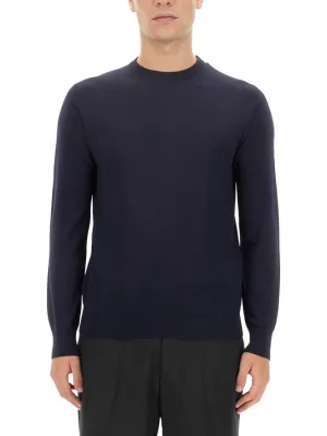 Black Wool Pullover