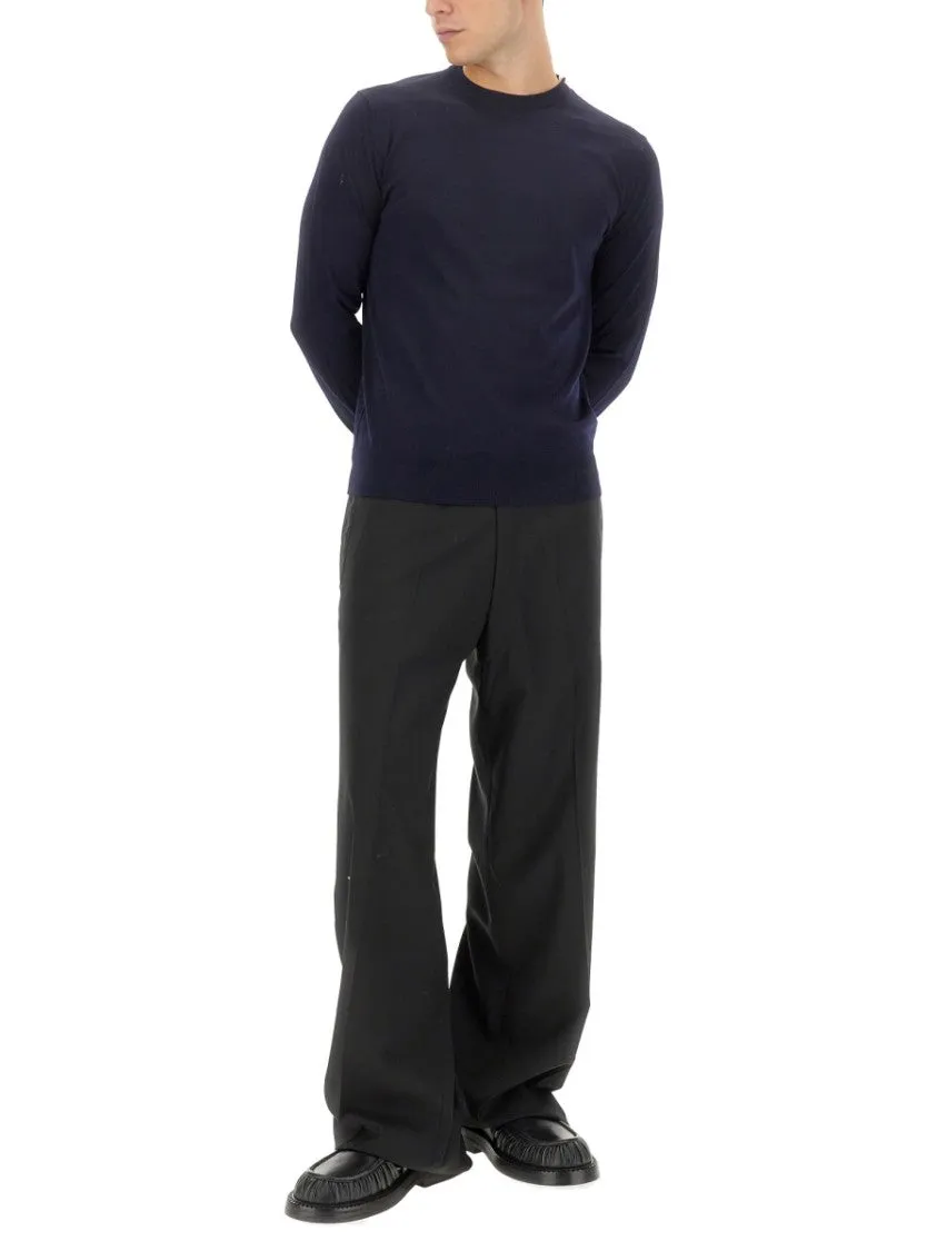 Black Wool Pullover