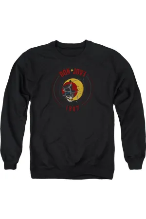Bon Jovi 1987 Adult Crewneck Sweatshirt