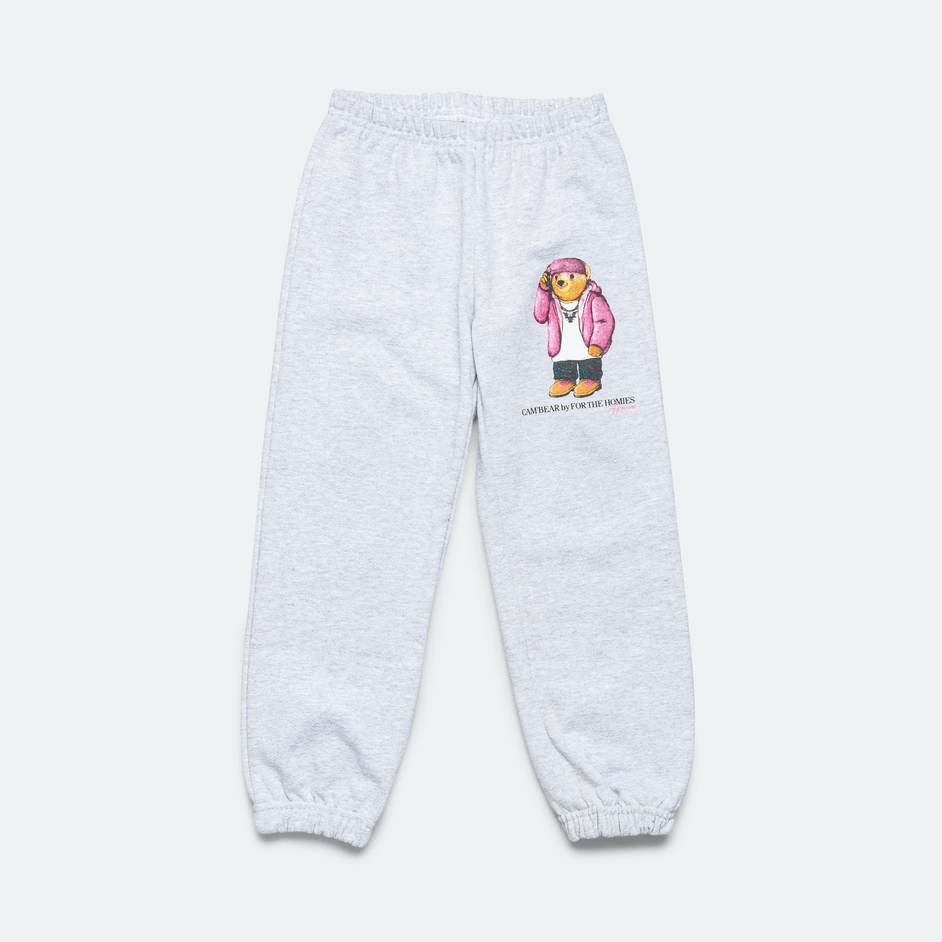 Cam'Bear Crew Sweat (Kids) - Athletic Grey